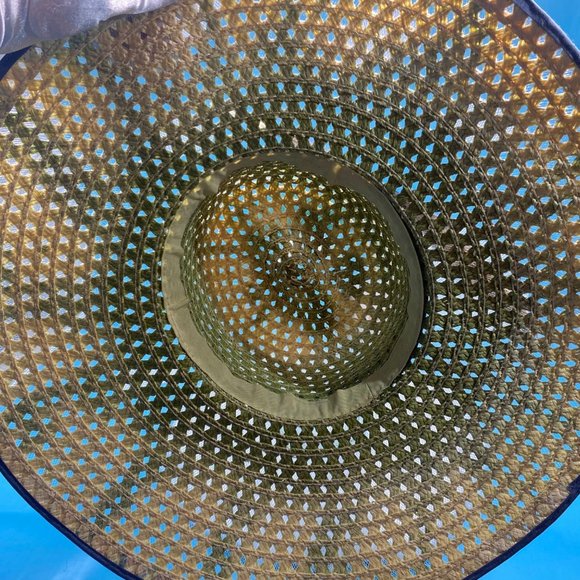 Plasma Beamz Tan Green Gray Tie-Dyed Upcycled Hat - Picture 8 of 10